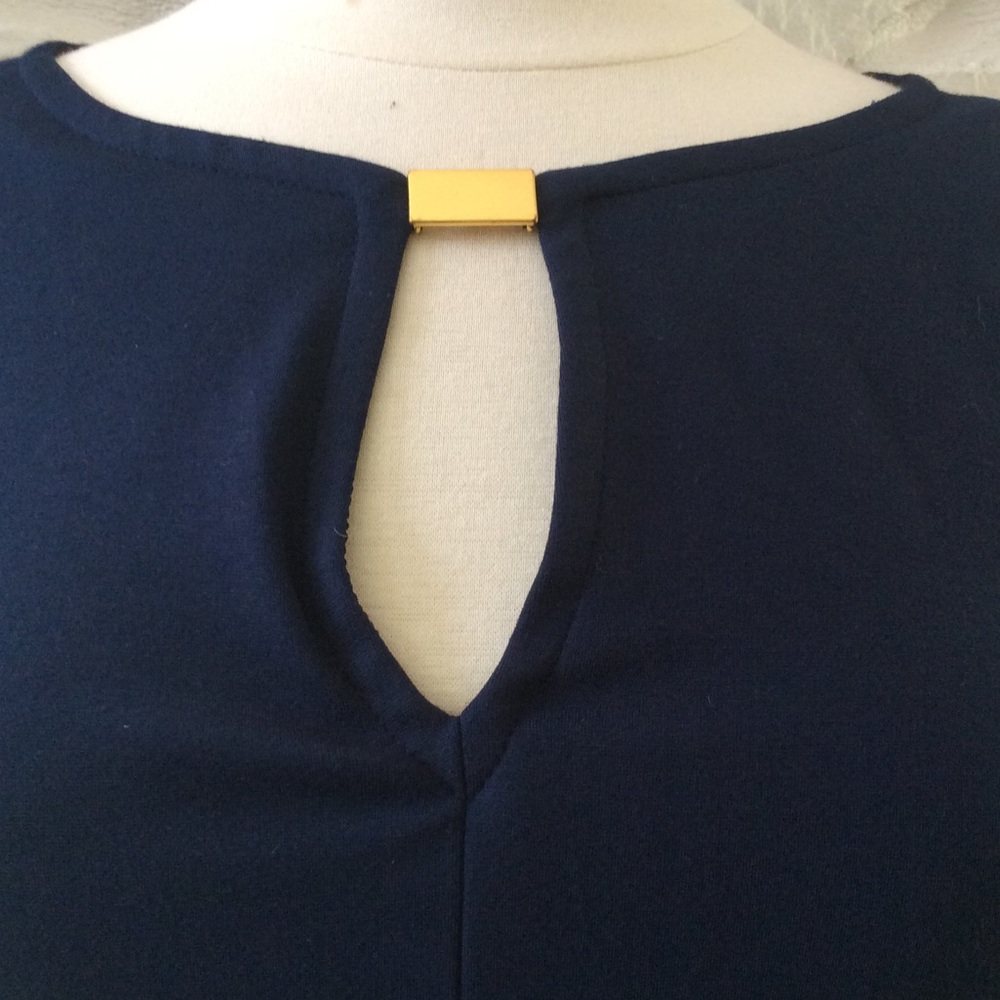 Trina Turk Color Block Mini Shift Dress - Picture 4 of 8